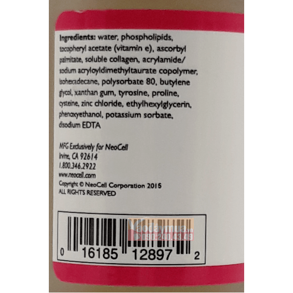 Nên check mã vạch  từ Serum chống lão hóa Neocell Collagen Radiance Mỹ trước khi mua hàng