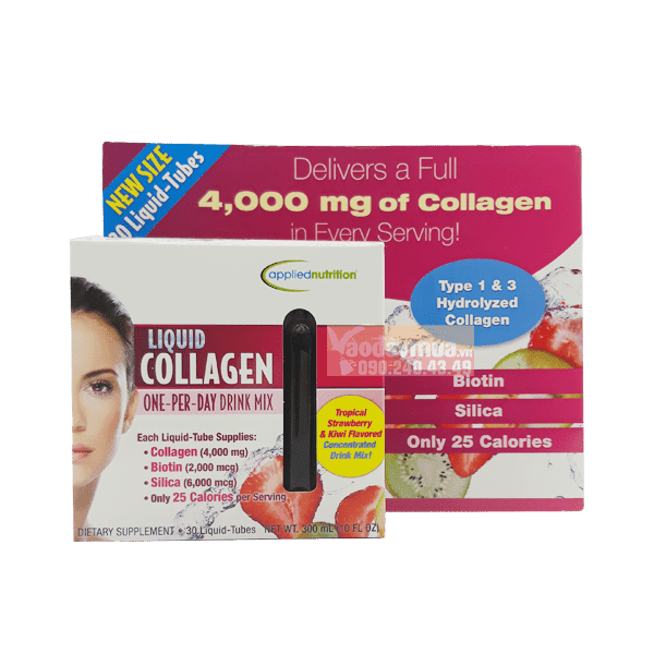 Hình ảnh tổng thể của nước uống collagen làm đẹp da Liquid Collagen Easy To Take Drink Mix 